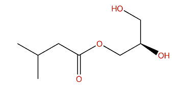 (R)-2,3-Dihydroxypropyl 3-methylbutanoate